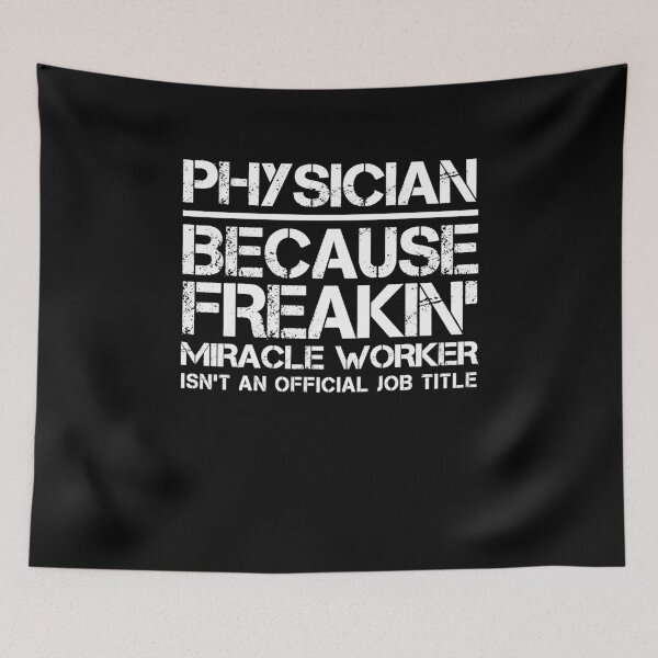 Item preview, Physician Miracle Worker designed and sold by clickmostro.