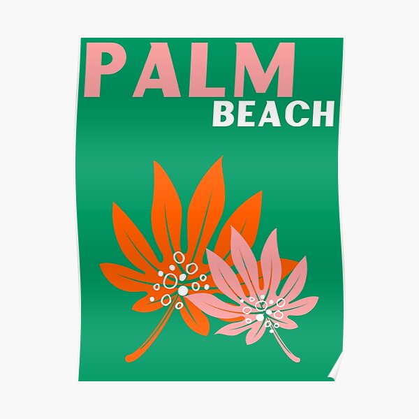 PALM BEACH Poster