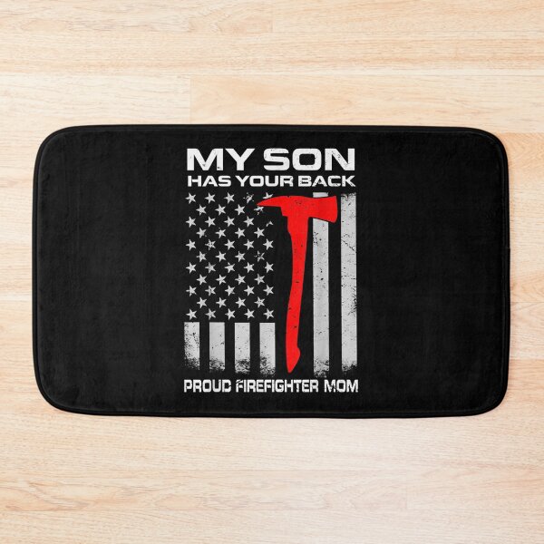 Item preview, My Son Has Your Back Proud Firefighter Mo| Perfect Gift For you and friends designed and sold by luconats.