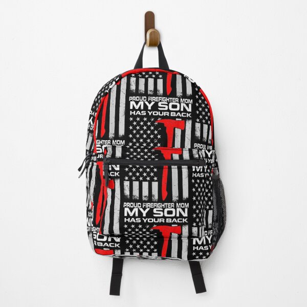 Item preview, My Son Has Your Back Proud Firefighter Mo| Perfect Gift For you and friends designed and sold by luconats.