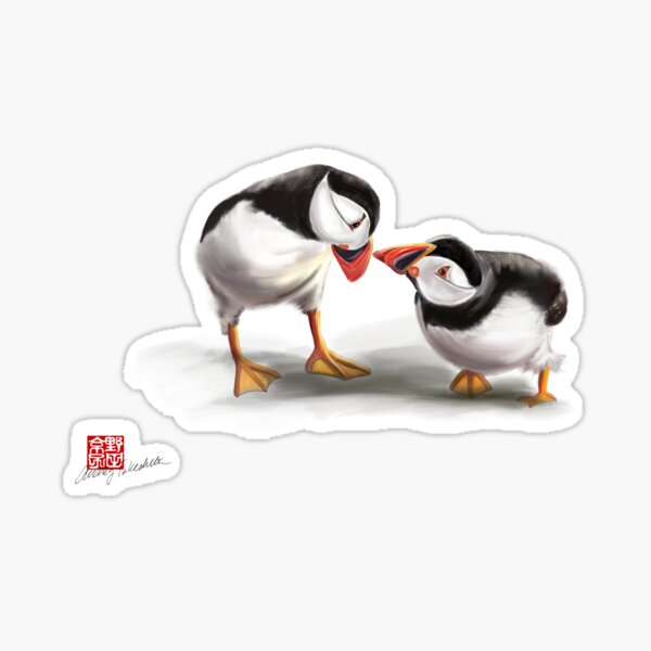 Item preview, Puffin Love designed and sold by Audrey Takeshta.