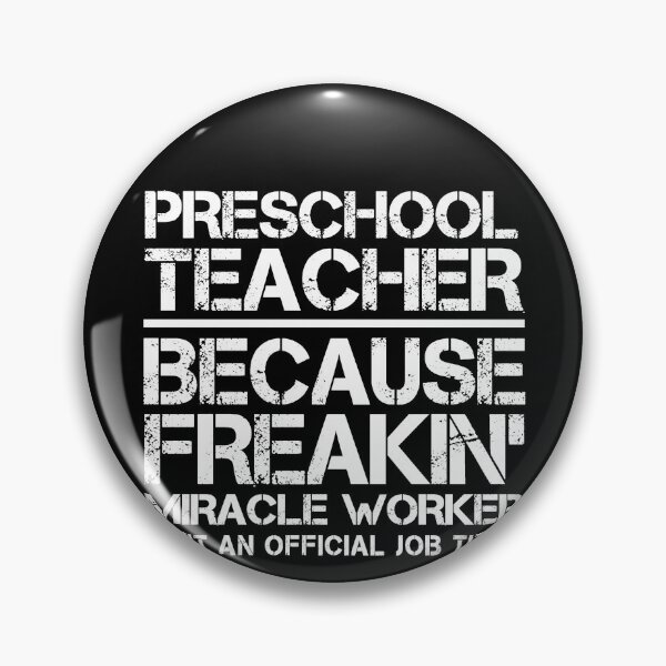 Item preview, Preschool Teacher Miracle Worker designed and sold by clickmostro.