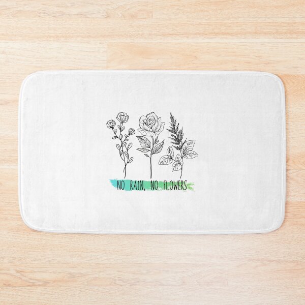 Item preview, No Rain, No Flowers designed and sold by xashamaley.