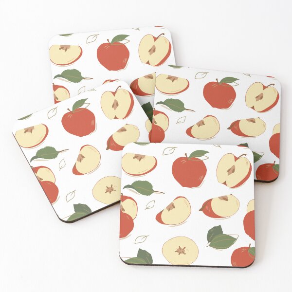 Item preview, Seamless pattern of apples. designed and sold by Nia-Chi.