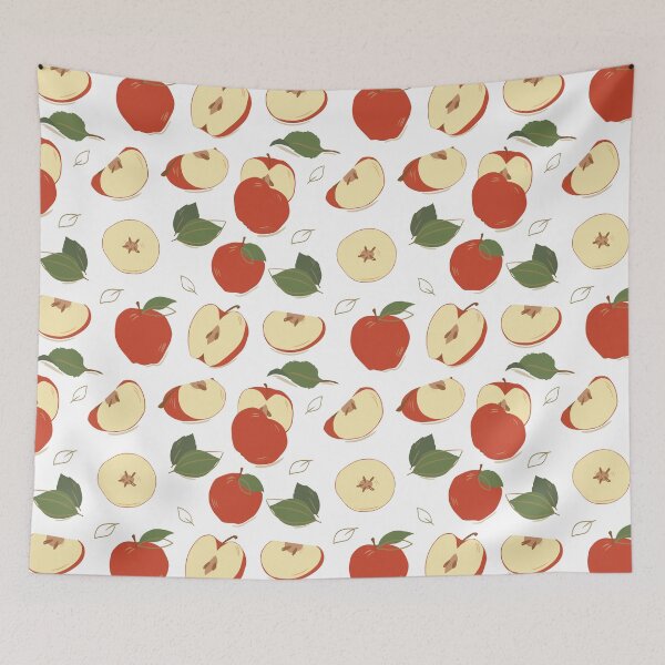 Item preview, Seamless pattern of apples. designed and sold by Nia-Chi.