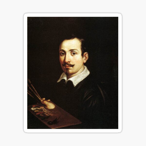 Item preview, Domenichino - Portrait of Guido Reni  designed and sold by Vintage Designs +.
