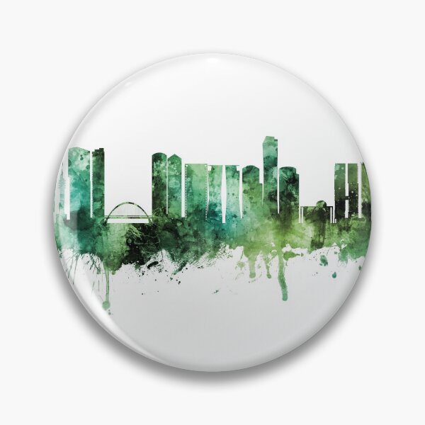 Item preview, Tel Aviv Israel Skyline designed and sold by ArtPrints.