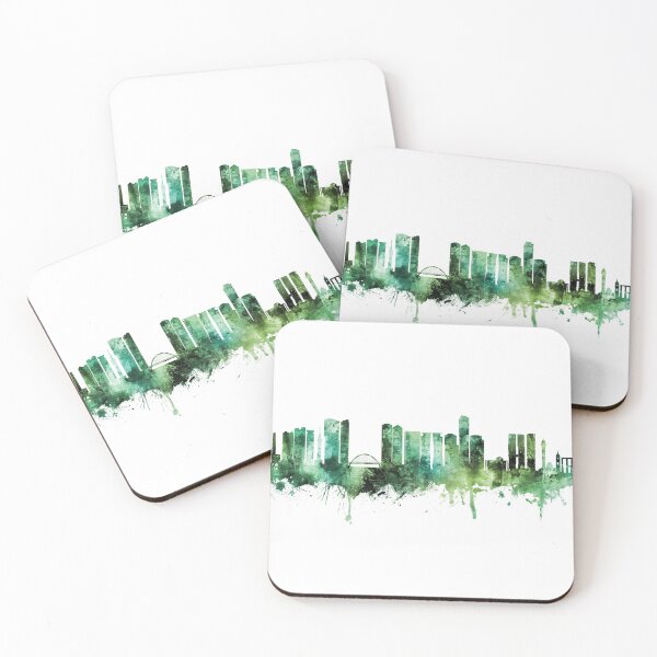 Item preview, Tel Aviv Israel Skyline designed and sold by ArtPrints.