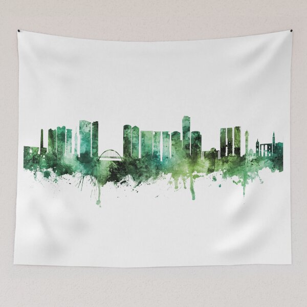Item preview, Tel Aviv Israel Skyline designed and sold by ArtPrints.