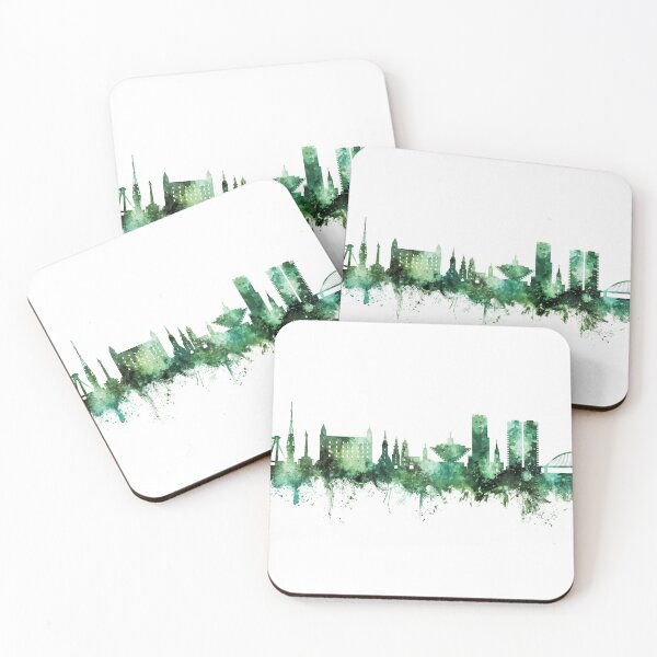 Item preview, Bratislava Slovakia Skyline designed and sold by ArtPrints.