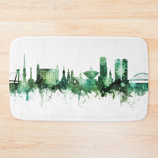 Item preview, Bratislava Slovakia Skyline designed and sold by ArtPrints.