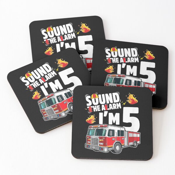 Item preview, Kids Fire Truck 5th Birthday Boy Firefighter 5 Year Ol| Perfect Gift For you and friends designed and sold by luconats.
