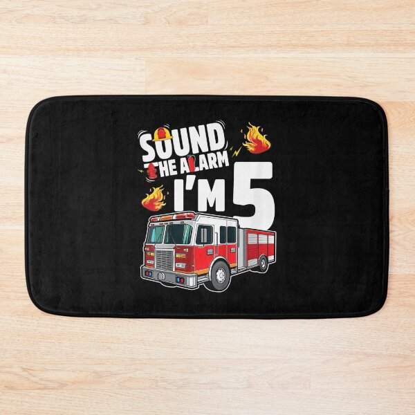 Item preview, Kids Fire Truck 5th Birthday Boy Firefighter 5 Year Ol| Perfect Gift For you and friends designed and sold by luconats.