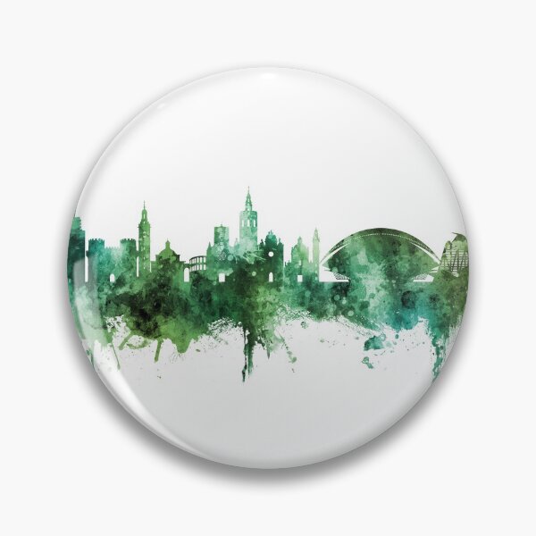 Artikelvorschau, Valencia Spain Skyline entworfen und verkauft von ArtPrints.