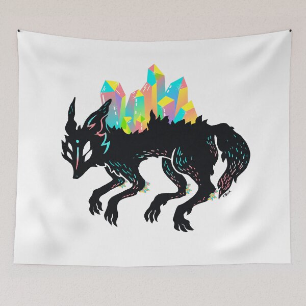 Item preview, Crystal wolf designed and sold by anyavolk.