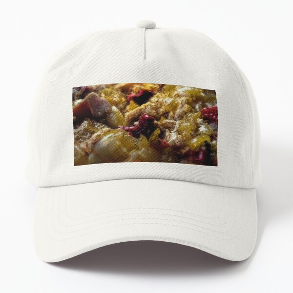 Onion and Red Pepper Abstract Dad Hat