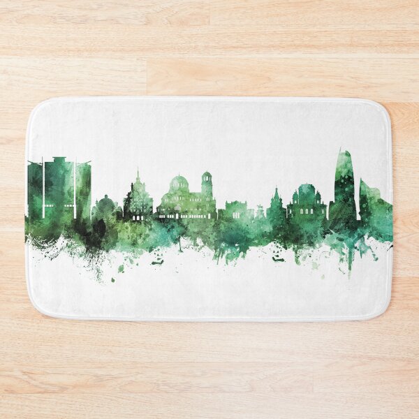 Item preview, Sofia Bulgaria Skyline designed and sold by ArtPrints.