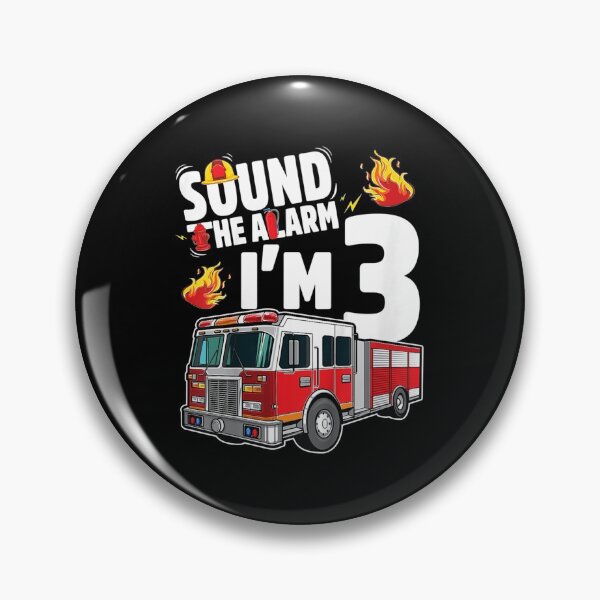 Item preview, Kids Fire Truck 3rd Birthday Boy Firefighter 3 Year Ol| Perfect Gift For you and friends designed and sold by luconats.