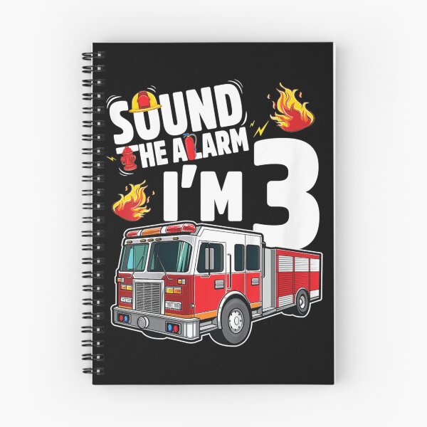 Item preview, Kids Fire Truck 3rd Birthday Boy Firefighter 3 Year Ol| Perfect Gift For you and friends designed and sold by luconats.