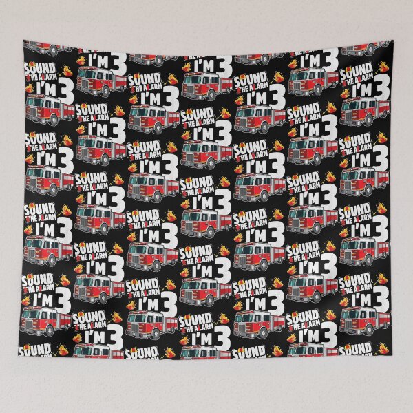 Item preview, Kids Fire Truck 3rd Birthday Boy Firefighter 3 Year Ol| Perfect Gift For you and friends designed and sold by luconats.