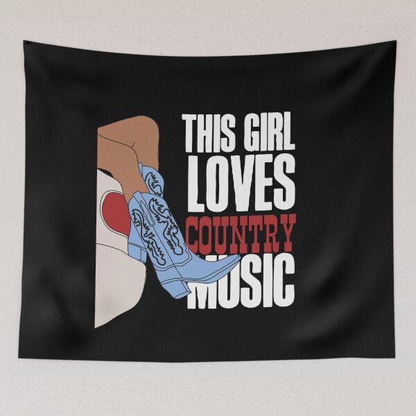 Item preview, This girl loves country music! designed and sold by HROC.
