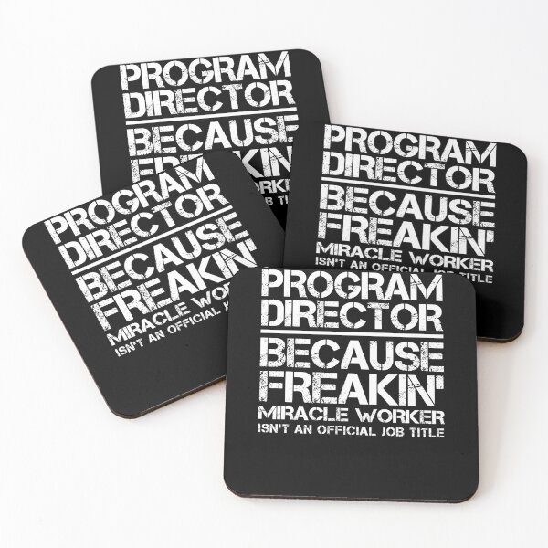Item preview, Program Director Miracle Worker designed and sold by clickmostro.