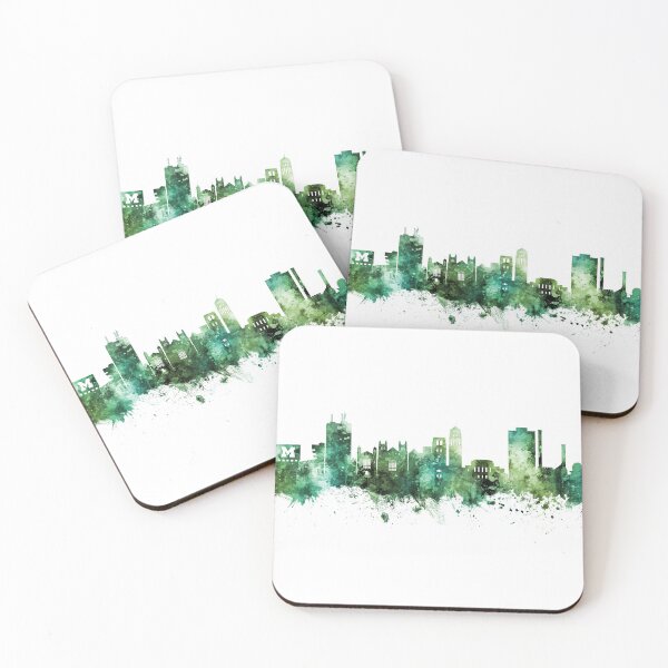 Item preview, Ann Arbor Michigan Skyline designed and sold by ArtPrints.