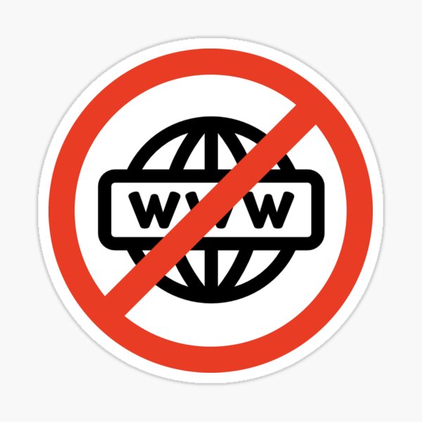 Artikel-Vorschau von KEIN INTERNET, designt und verkauft von André Cremers.