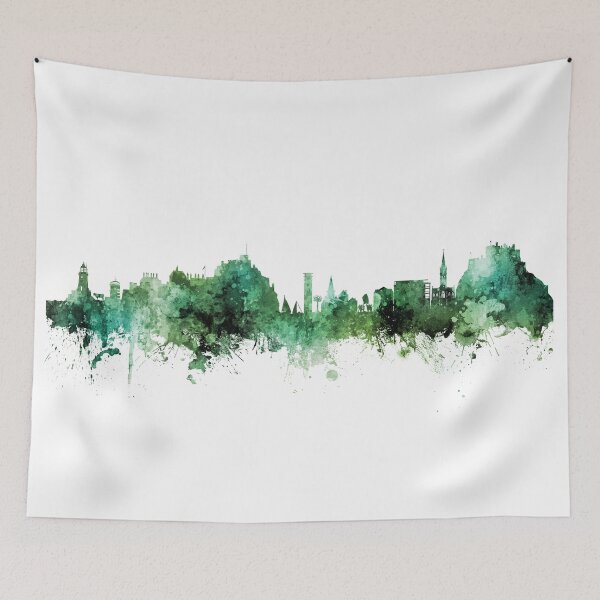 Item preview, Jersey Channel Islands Skyline designed and sold by ArtPrints.
