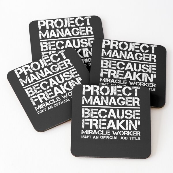 Item preview, Project Manager Miracle Worker designed and sold by clickmostro.