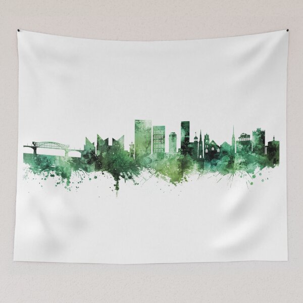 Item preview, Chattanooga Tennessee Skyline designed and sold by ArtPrints.