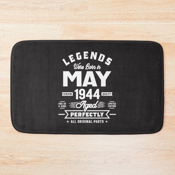Item preview, Legends Were Born in May 1944 Birthday Vintage Retro Funny designed and sold by cidolopez.
