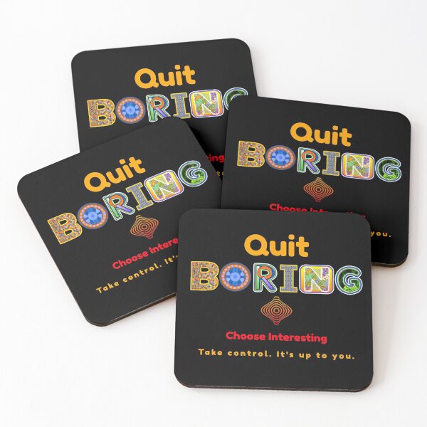 Item preview, Quit Boring Choose Interesting (Take Control) designed and sold by artfulnotebook.