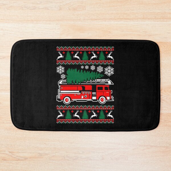 Item preview, Merry Firefighter Ugly Christmas Sweater Funny Tshir| Perfect Gift For you and friends designed and sold by luconats.