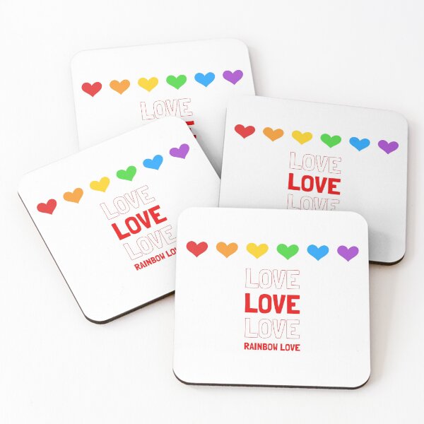 Item preview, Love, rainbow love designed and sold by DesignedBySnip.