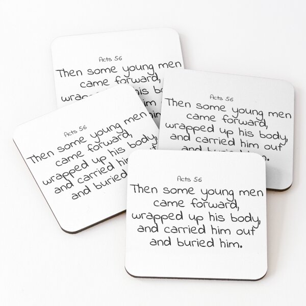 Item preview, Bible verse: Acts 5:6 designed and sold by john-3-16.