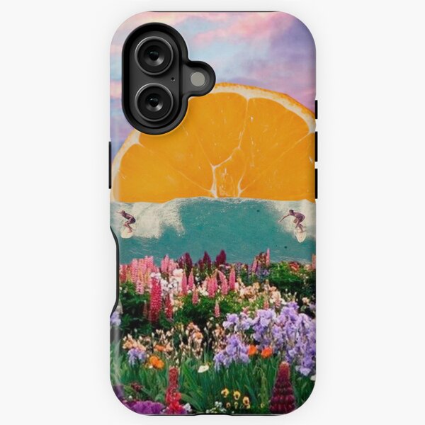 Item preview, surfing wild flowers designed and sold by Maisie Kane.
