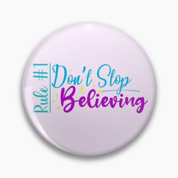 Item preview, Rule #1: Don't Stop Believing (Light) designed and sold by the-krisney-way.