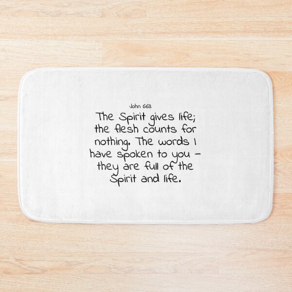 Item preview, Bible verse: John 6:63 designed and sold by john-3-16.