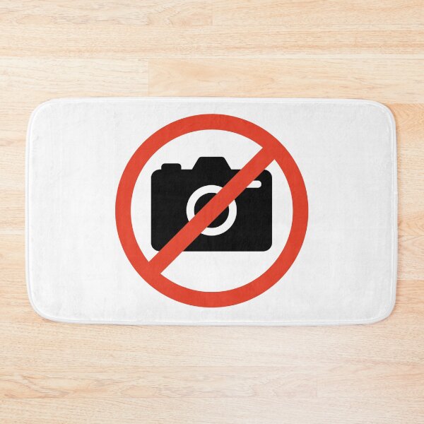 Item preview, NO PHOTOGRAPHY designed and sold by André Cremers.