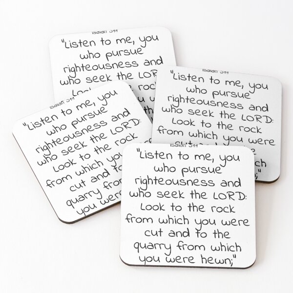 Item preview, Bible verse: Isaiah 51:1 designed and sold by john-3-16.