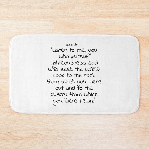 Item preview, Bible verse: Isaiah 51:1 designed and sold by john-3-16.