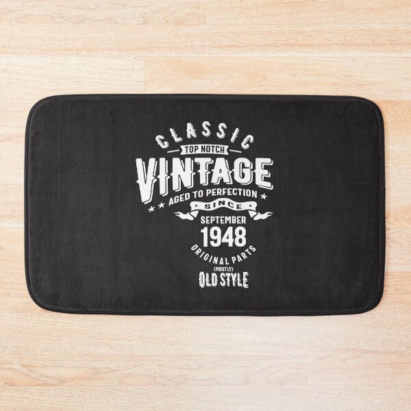 Item preview, Classic Vintage Since September 1948 Birthday Retro Funny designed and sold by cidolopez.