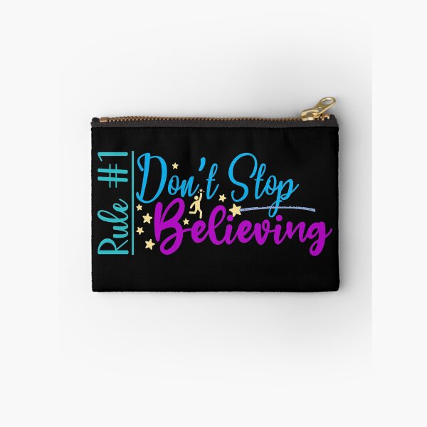 Item preview, Rule #1: Don't Stop Believing (Dark) designed and sold by the-krisney-way.