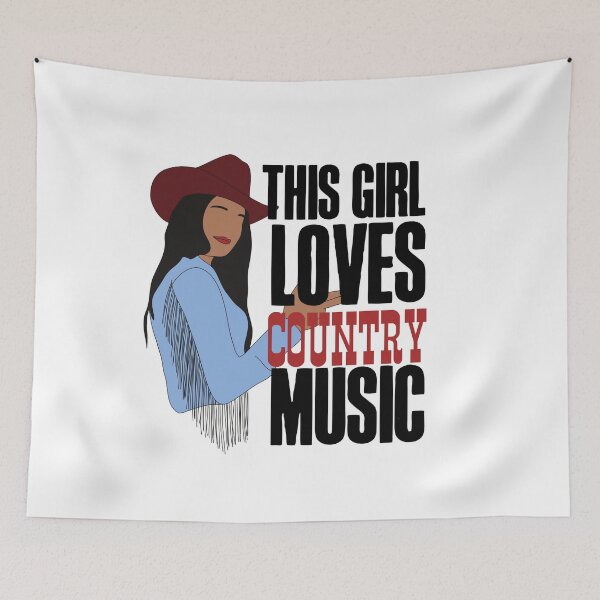 Item preview, This girl loves country music! designed and sold by HROC.