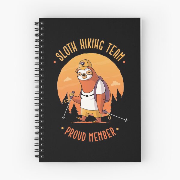 Item preview, Sloth Hiking Team Proud Member designed and sold by zoljo.