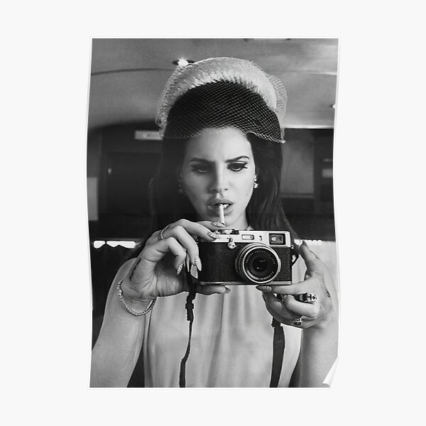 Aestheetic potrait Lana Smoke Poster Poster