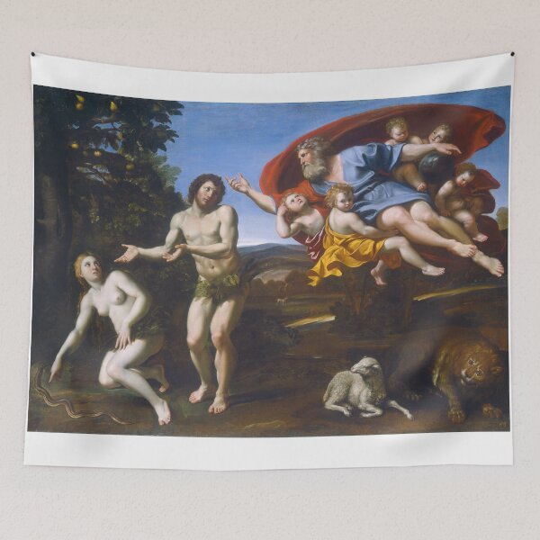 Item preview, Domenichino - The Rebuke of Adam and Eve 1626   designed and sold by Vintage Designs +.