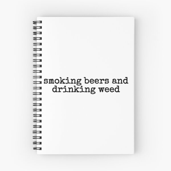 Item preview, smoking beers and drinking weed designed and sold by fandomarket.