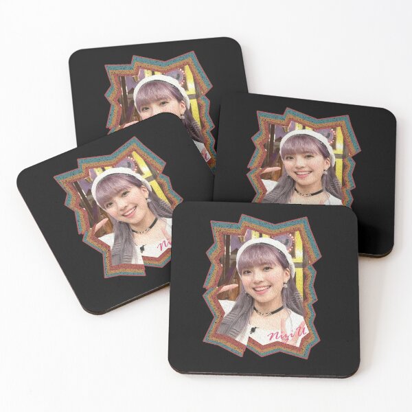 Item preview, Mayuka Ogou NiziU Mayuka Korean Kpop Retro Color Oil Paint Design designed and sold by Piosenka Art.